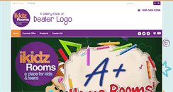Desktop Screenshot of ikidzrooms.imagineretailer.com